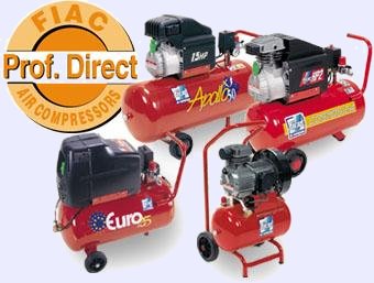 Elettrocompressori Fiac professionali con trasmissione diretta